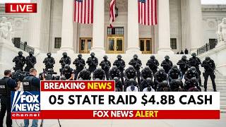 FBI & ICE Raid 5 States — $4.8B Cash & Drugs Confiscated
