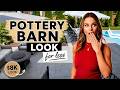 Backyard Makeover | Pottery Barn Look with Walmart Prices