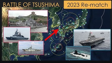 Russian Baltic Fleet vs. Japanese Navy (JMSDF), Battle of Tsushima 2023 Re-Match - C:MO - Let