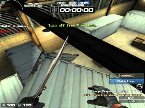[Tutorial]Sudden Attack Warehouse Glitch{NEW}