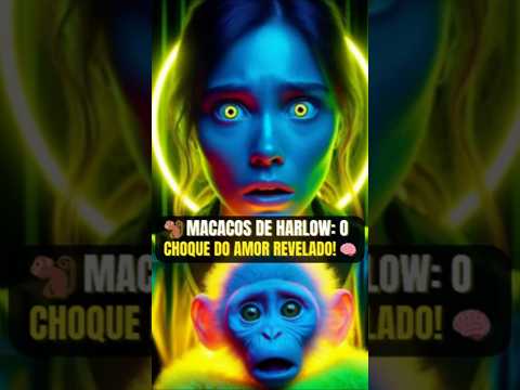 🧬 COMO O AMOR MOLDA O CÉREBRO? A HISTÓRIA DOS MACACOS DE HARLOW! 🔥