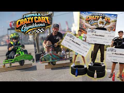 Formula Crazy Cart Head to Head Battle in West Palm Beach!