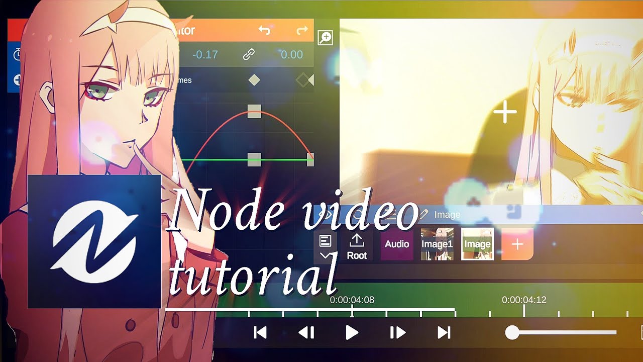 smooth transition , shake and text like ae tutorial!! [ Node Video ...