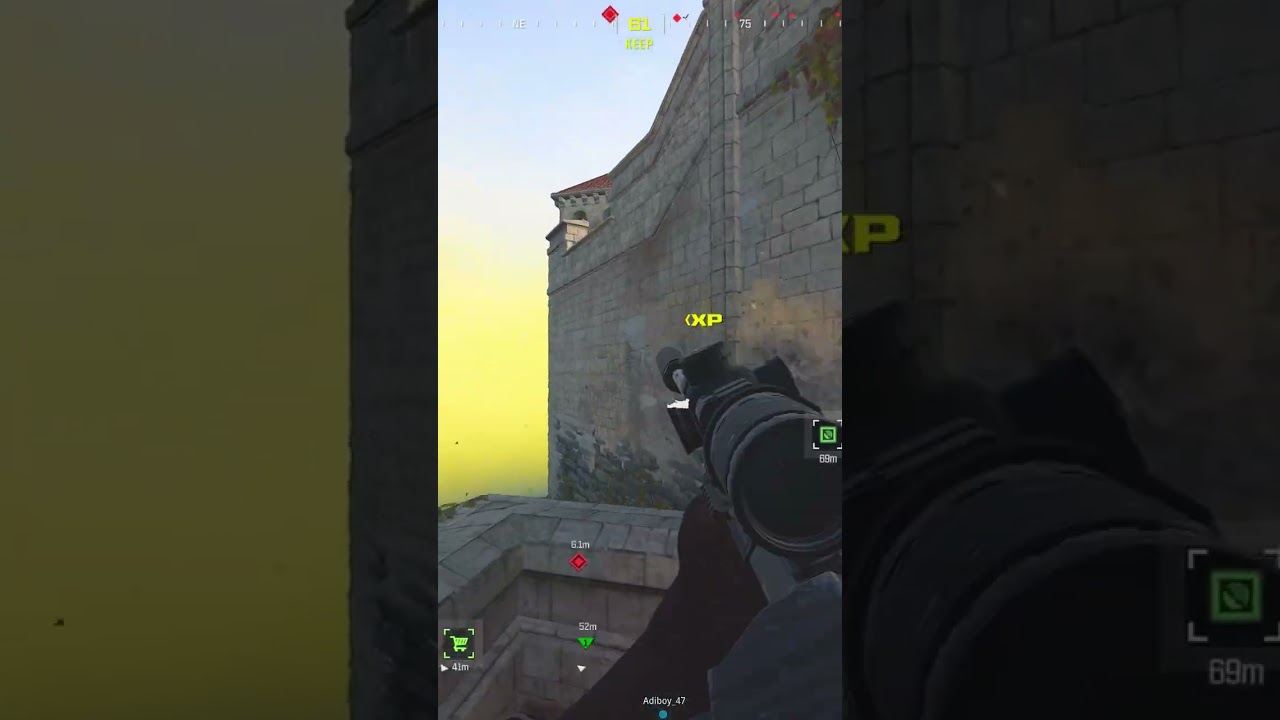 PURE LUCK! NO SCOPE CLOSE RANGE SNIPE IN WARZONE 3 (WARZONE 3) 