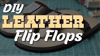 DIY Leather Flip Flops