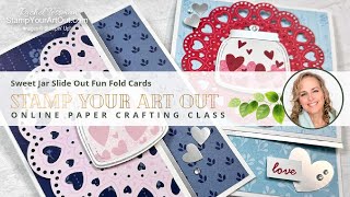 Sweet Jar Slide Out Fun Fold Cards