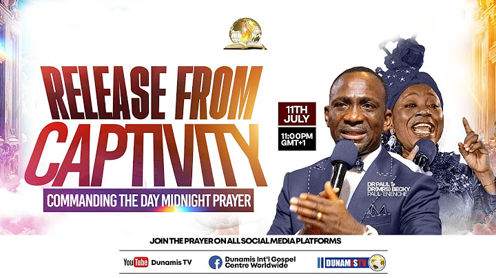 COMMANDING THE DAY MIDNIGHT PRAYER || RELEASE FROM CAPTIVITY || 11-07-2025