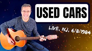 Bruce Springsteen - Used Cars (Live, NJ, 06.08.1984) guitar lesson