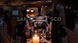 🍕 San Francisco Has Robot Waiters Now #futuretech #robot #nextgenai #robotics #technology #ai#facts