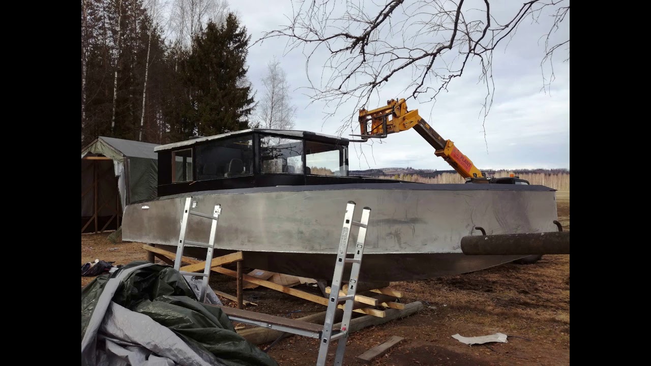 homemade aluminium boat project YouTube