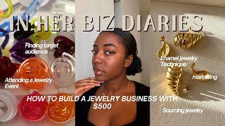 How to Source and Start a jewelry Business with $500| From $500 TO 5k revenue |  CHRISTINA FASHION
