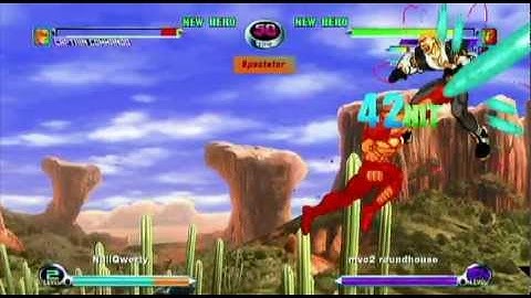 Marvel Vs. Capcom 2 -- NullQwerty Vs. mvc2 roundhouse