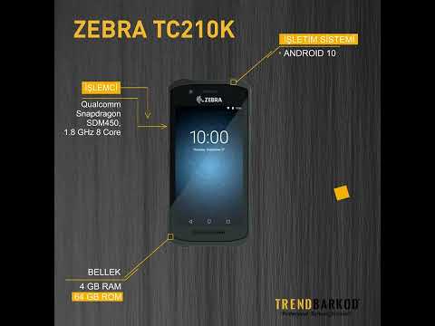 Zebra TC210K ANDROID EL TERMİNALİ