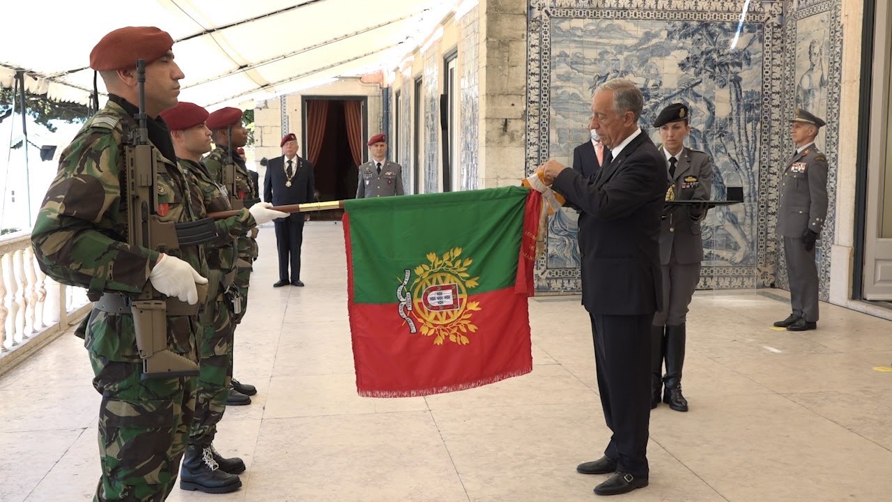 Cerimónia de Condecoração do Regimento de Comandos com a Ordem da Liberdade