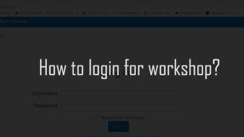 how to Join aiou workshops online  (AAGHI LMS)