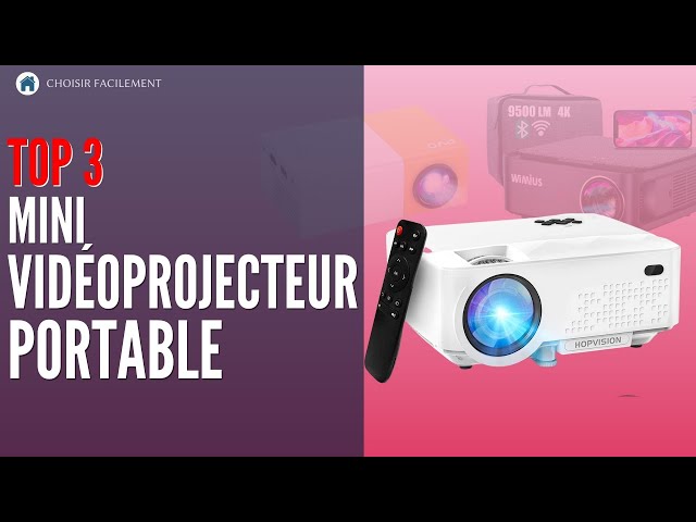 🟢 TOP 3 : Meilleur Mini Vidéoprojecteur Portable 2022 