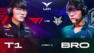 BRACIA PODEJMUJĄ FAKERA - T1 vs HANJIN BRION- LCK SPRING 2026