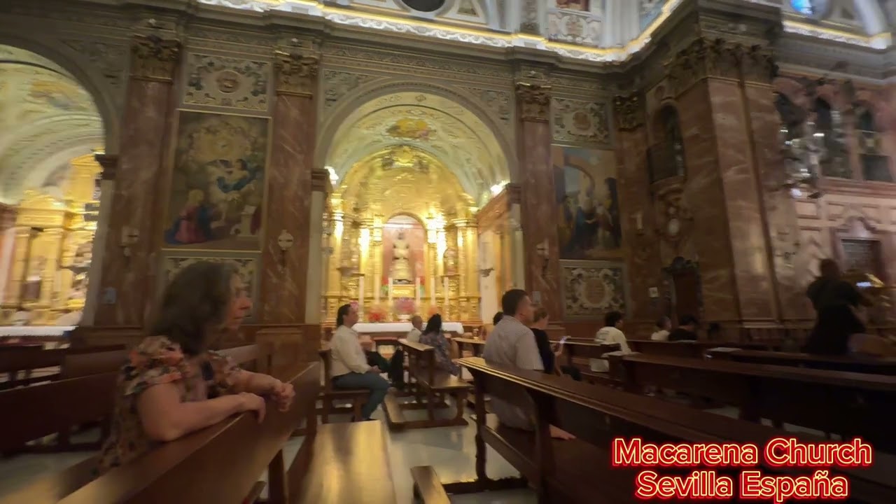 Iglesia de Macarena de Sevilla España Famous Church 🇪🇸 #sevilla #españa #macarenachurch