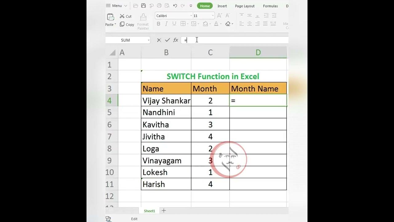  how to use switch function in excel ms excel switch function sm 
