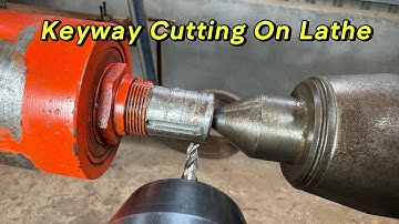 Cutting a KEYWAY on Your Lathe Made EASY!