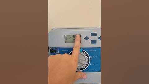 Hunter Pro-C Manual Zone run tutorial