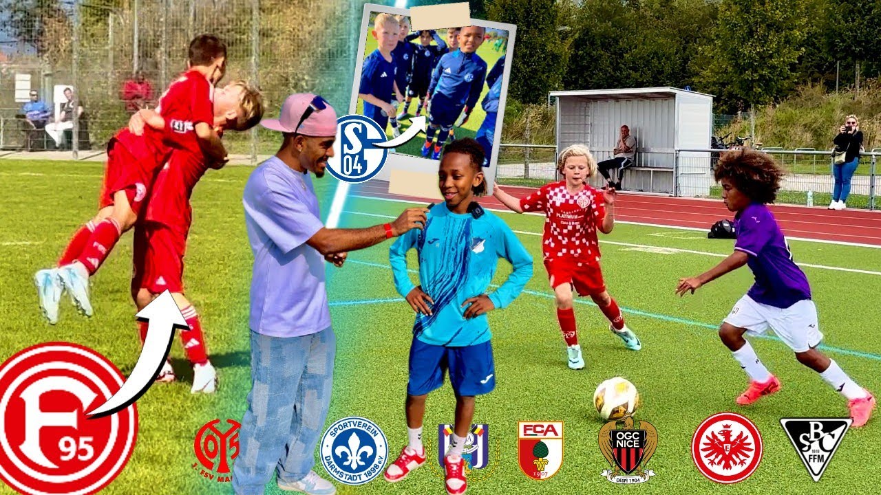 U10 Ausnahme Talente von Frankfurt, Augsburg, Darmstadt und Co. rasieren beim Turnier😱🚨