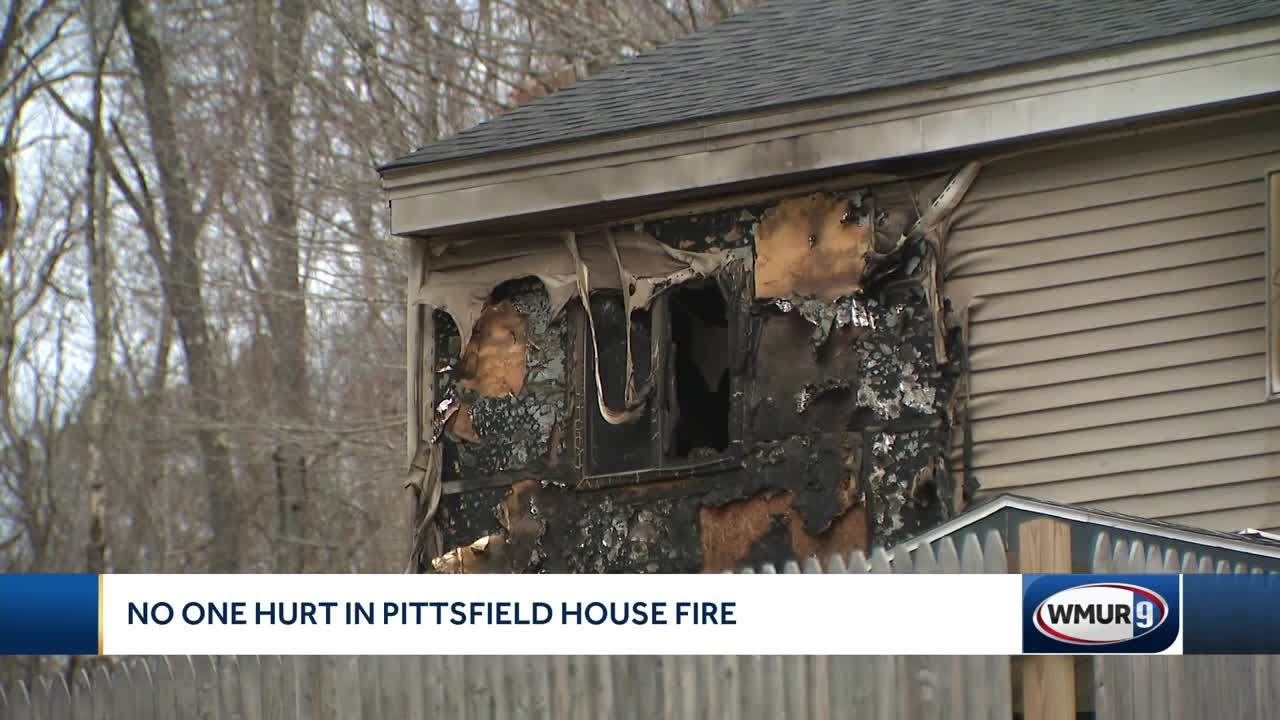 No one hurt in Pittsfield house fire - YouTube