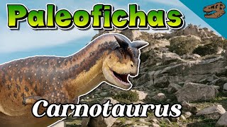 PALEOFICHAS: Carnotaurus sastrei  estrella de cine y un velocista aguzado