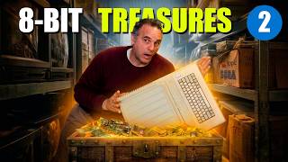 I find 8-bit treasures in a big retro computer warehouse !