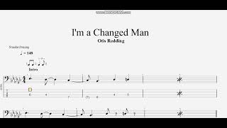 Otis Redding - I&#39;m a Changed Man (bass tab)