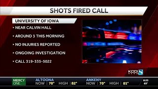 Iowa shots fired