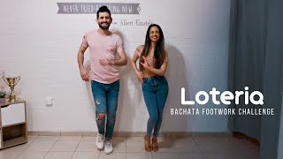 Prince Royce - Loteria | Bachata Footwork Challenge | Daniel y Tom