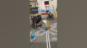 Mid-goal Full Descore #vex #pushback #automobile #robotics #roboticscompetition #vexrobot