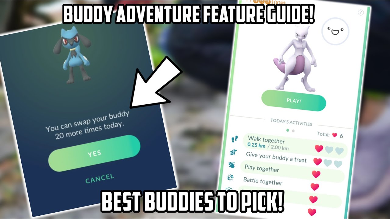 Pokemon GO Buddy evolution guide: All Pokemon that need to Adventure  Together and how to do it