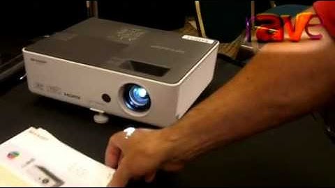 E4 AV Tour: Sharp Features Entry Level 2800-Lumen PGL Series Projectors