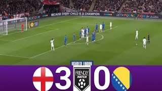 England vs Bosnia and Herzegovina (3-0) | 2024 International Friendly | Match Highlights