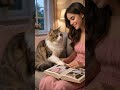 Cats Reacting to Their Childhood Photos Part II #cats #youtubeshorts