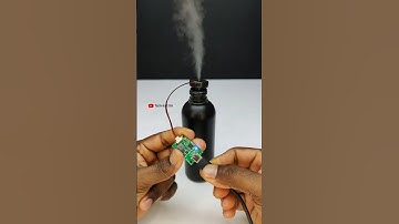 Mini Cool Mist Maker Project at Home | DIY Ultrasonic Humidifier