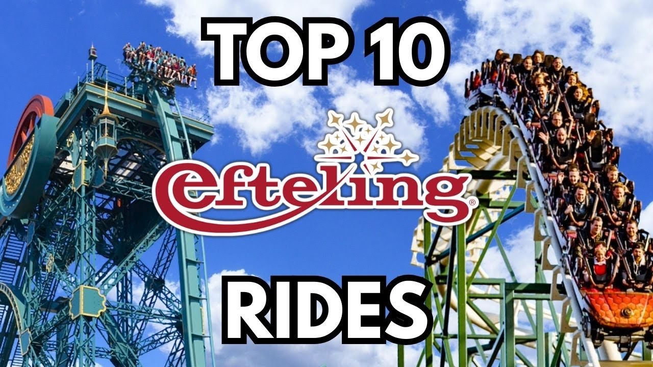 TOP 10 Rides at Efteling!