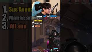 Ranking Top 5 TenZ PERFECT timing moments #valorant #funny #tenz