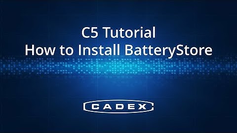 C5 Tutorial - How to Install BatteryStore