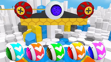🔴GYRO BALLS - All Level NEW UPDATE Gameplay Android,iOS #1 Gyrosphere Trials 