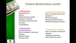 Что такое финансовая цель. Основные уровни финансовых целей. Пример расчета финансовой цели.