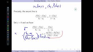 Locating Roots 5 False Position Method