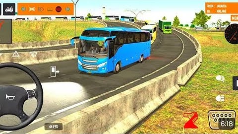 euro coach bus simulator 💥🤩|| new indonesia coach bus simulator - Android gameplay ‪#newgame​