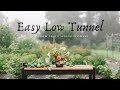 How to Build an EASY Low Tunnel  |  Grow Ranunculus  |  Small Scale Flower Farming
