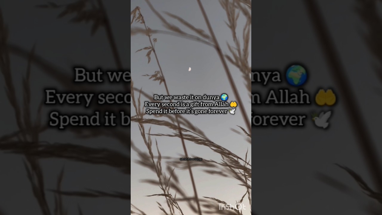 ⏳ Time is Running… Don’t Forget Allah 🤲 | Islamic Reminder