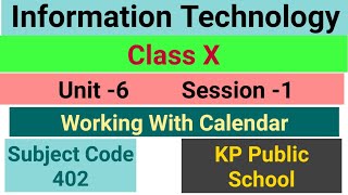 Working With Calendar | E - Mail Messaging | Unit 6 | Session 1 screenshot 5