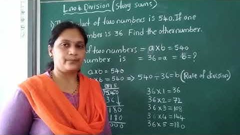 Division word problems