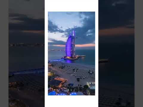 #shorts #dubai Burj Al Arab timelapse || burj khalifa timelapse || #dubaiheaven #tmelapse